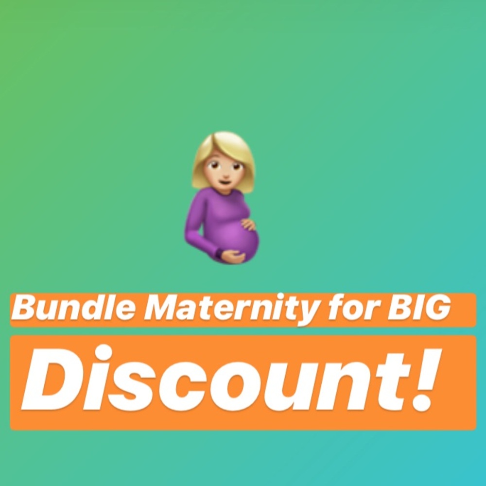 Maternity SALE! Bundle now!